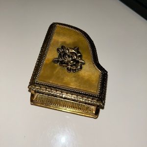 Vintage Brass/Metal Jewelry Box